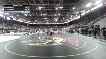 120 lbs Champ. Round 1 - Ilan Shank, Nampa vs Ethan Garcia, Lowry