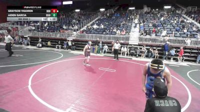 146 lbs Rr Rnd 1 - Grayson Vigoren, Sidney WC vs Aiden Garcia, Bear Creek Jr. Wrestling
