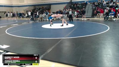 160 lbs Cons. Round 2 - Garrett Wood, Prior Lake vs Morgan Bodell, Rush City-Braham