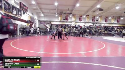 126 lbs Quarterfinal - Estevan Lanik, Hamilton vs Gary Johnson, Palm Desert