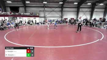 133 lbs Semifinal - Chase Randall, Coast Guard vs Michael Gonyea, Castleton