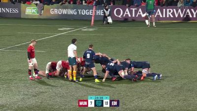 Matt Currie Try | Munster vs Edinburgh