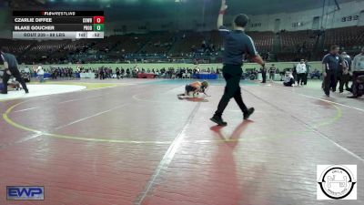 88 lbs Consolation - Czarlie Diffee, Cowboy Wrestling Club vs Blake Goucher, Prodigy Elite Wrestling