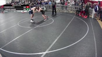 175 lbs Champ. Round 2 - Joaquin Duffy, Clark vs Carleo Zapata, Spring Valley