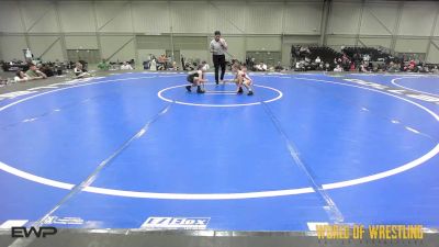 50 lbs Rr Rnd 4 - Kendall Henry, Super Girls K-6 Red vs Harper Atkinson, SOTM OK K-6 2