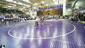 165 lbs Champ. Round 2 - Tyson Rice, Williston vs Tyten Hickman, Great Falls High/MSDB, MT