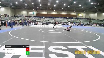 125 lbs Semifinal - Juliet Salazar, California Grapplers vs Sara Ortega, Toppenish