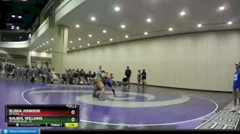 220 lbs Round 1 (10 Team) - Kaijehl Williams, Michigan Blue vs Elisha Johnson, DC Elite