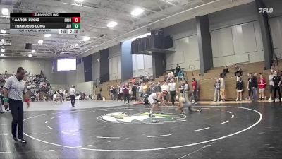 133 lbs 1st Place Match - Thaddeus Long, Life University vs Aaron Lucio, Southeastern University