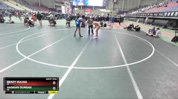 138 lbs Cons. Round 2 - Hadrian Dungan, AR vs Brady Duling, KS