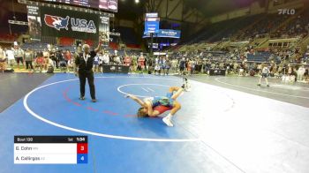 132 lbs Rnd Of 128 - Gabriel Cohn, Minnesota vs Aaron Callirgos, Arizona