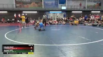 108 lbs Round 1 (16 Team) - Quinn Ivey, Stronghold - Gold vs Caleb Gray, Stronghold - Black