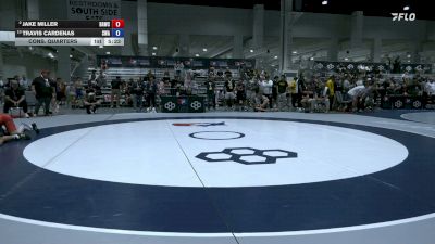70 kg Cons. Quarters - Jake Miller, Broken Arrow Wrestling Club vs Travis Cardenas, Southwest Wrestling Academy