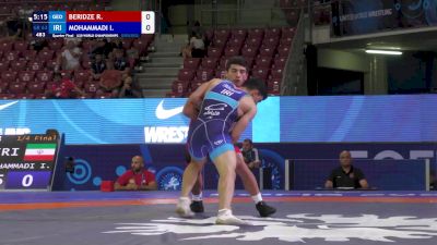 63 kg 1/4 Final - Romeo Beridze, Georgia vs Iman Mohammadi, Iran