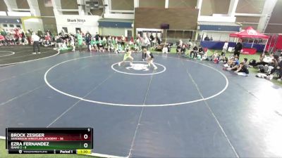 78 lbs Champ Round 1 (16 Team) - Brock Zesiger, Sanderson Wrestling Academy vs Ezra Fernandez, Idaho 2