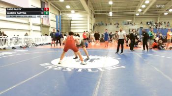 220 lbs 5th Place - Cade Bailey, VA vs Landon Bartell, NJ