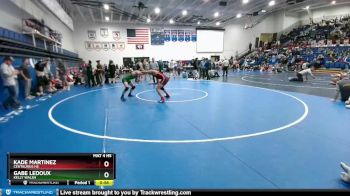 160 lbs Cons. Round 4 - Gabe LeDoux, Kelly Walsh vs Kade Martinez, Centaurus Hs