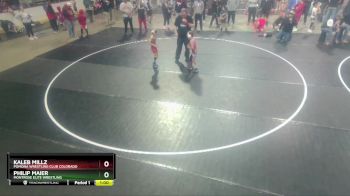 49 lbs Semifinal - Kaleb Millz, Pomona Wrestling Club Colorado vs Philip Maier, Montrose Elite Wrestling