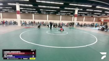 84 lbs Semifinal - Cohen Ainsworth, Gracie Barra Westchase Wrestling Club vs Eli Evans, ReZults Wrestling