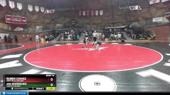 149 lbs Champ. Round 1 - Ian Rodriguez, Cuesta College vs Ruben Chavez, West Hills College