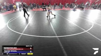 126 lbs Cons. Round 1 - Remington Skic, Northern Exposure Wrestling Club vs Tristen Smazal, Wisconsin