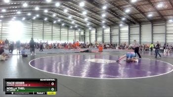 152 lbs Semis & 1st Wrestleback (8 Team) - Olivia Hoftrichter, Midwest Assasins Blue vs Rhaigyn Trenary, The Fort Lady Hammers