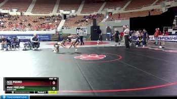 D3-113 lbs Champ. Round 1 - Max Freund, Show Low vs Ace Pedro, Tempe