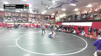 113 lbs Semifinal - Ryan Hirchert, Nampa vs Mikael Teague, Minico