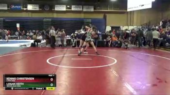 145 lbs Cons. Round 2 - Logan Keith, Woodland Park vs Kennis Christensen, Loveland