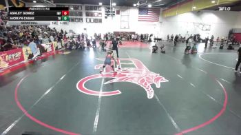 115 lbs Semifinal - Ashley Gomez, Imperial vs Jacelyn Casas, Threshold WC