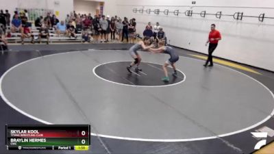 100 lbs Round 1 - Skylar Kool, Titans Wrestling Club vs Braylin Hermes, CWC