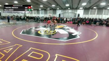 140 lbs Champ. Round 2 - Rachel Gertsch, Cheyenne Central vs Milla Bretz, Natrona County