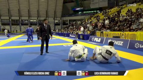 Luca Germinario Ramaci vs Rômulo Elizeu Rocha Diniz 2025 World Jiu-Jitsu IBJJF Championship