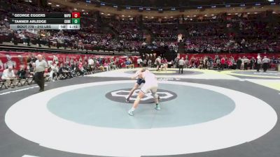 215 lbs Quarters - George Eggers, Napoleon vs Tanner Arledge, Col. DeSales