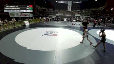 75 lbs Cons. Rd Of 16 - Parker Smith vs Jason Aguilar, Total Kaos Wrestling Club