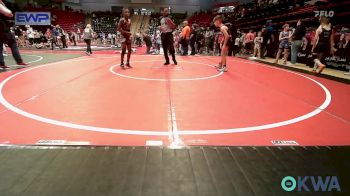 84 lbs Rr Rnd 5 - Jackson Beckley, Team Tulsa Wrestling Club vs Manny Payne Jr, HURRICANE WRESTLING ACADEMY