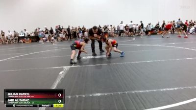 65 lbs Round 3 (8 Team) - Julian Ramos, Takedown Elite Silver vs Jair Almaraz, Takedown Elite Black