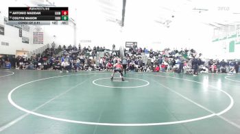 126 lbs Consi Of 8 #1 - Antonio Maddan, EO Smith vs Coltyn Mason, Foran