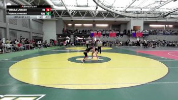 107 lbs Consi Of 8 #1 - Delila Langer, Northwestern vs Olivia Sprano, Plainville