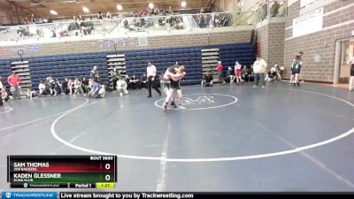 100 lbs Round 5 - Sam Thomas, 208 Badgers vs Kaden Glessner, Kuna Klub