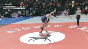 Cons. Round 1 - Carter Lawrence, Kearney Catholic vs Ryan Roche, Tekamah-Herman