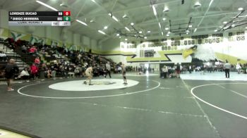 108 lbs Cons. Round 4 - Diego Herrera, Mater Dei Catholic vs Lorenze Bucao, Mira Mesa
