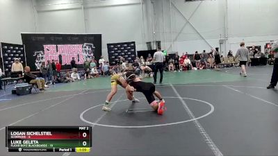 144 lbs Round 4 (8 Team) - LUKE GELETA, Flickr Boyz Blackbeards vs Logan Sichelstiel, Scorpions