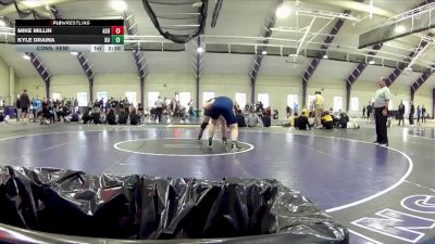 285 lbs Cons. Semi - Kyle Draina, Bloomsburg Unattached vs Mike Millin, Ashland