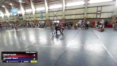 53 lbs Cons. Round 2 - Phillip Elson, MN vs Deckerd Tracy, UT