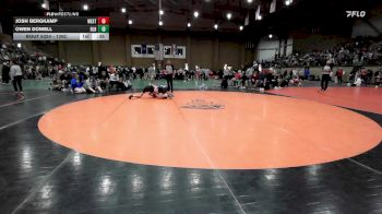 126C Semifinal - Owen Dowell, Washburn Rural vs Josh Bergkamp, Dowling Catholic