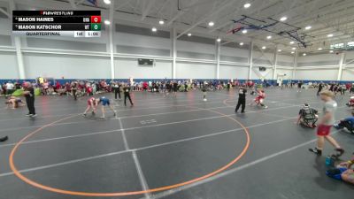126 lbs Quarterfinal - Mason Katschor, Unattached vs Mason Haines, Unattached