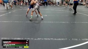 113 lbs Placement (4 Team) - Carlos Salazar, Team Gotcha vs Eamon Fry, Triumph
