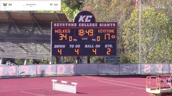 Replay: Wilkes vs Keystone | Oct 19 @ 12 PM