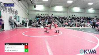 52 lbs Rr Rnd 2 - Sebastian Mowrey, Spartan Wrestling Fort Smith vs Evan Waltermire, Roland Youth League Wrestling